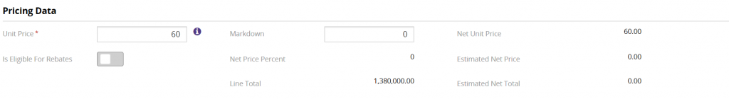 Net Revenue Setup